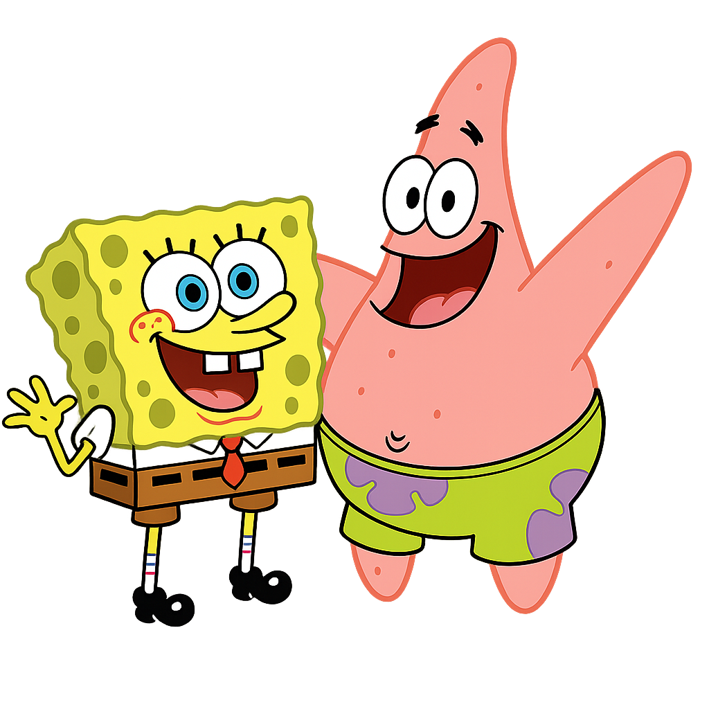 Spongebob and patrick