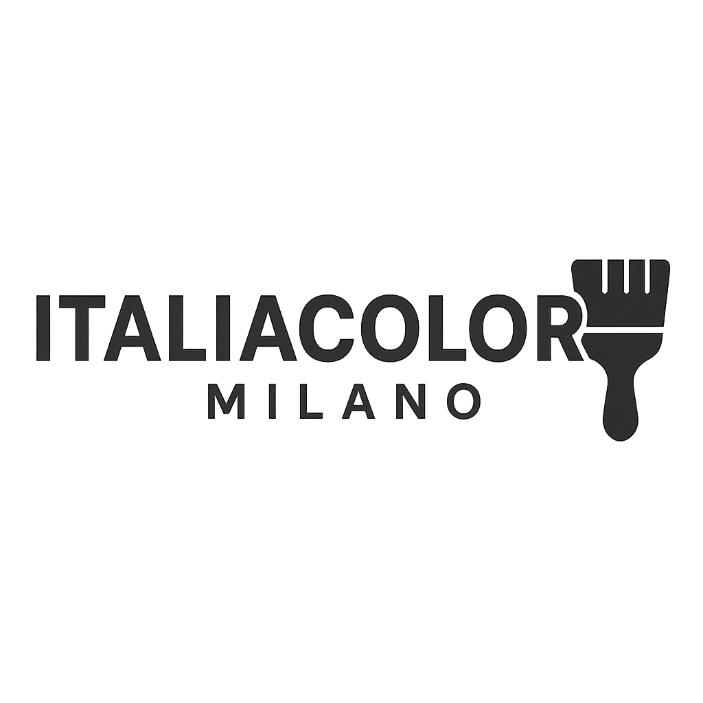 Devo fare un png con fondo trasparente misura 1000x200 per un ditta di imbiancatura si chiama ItaliaColor Milano senza colori del italia