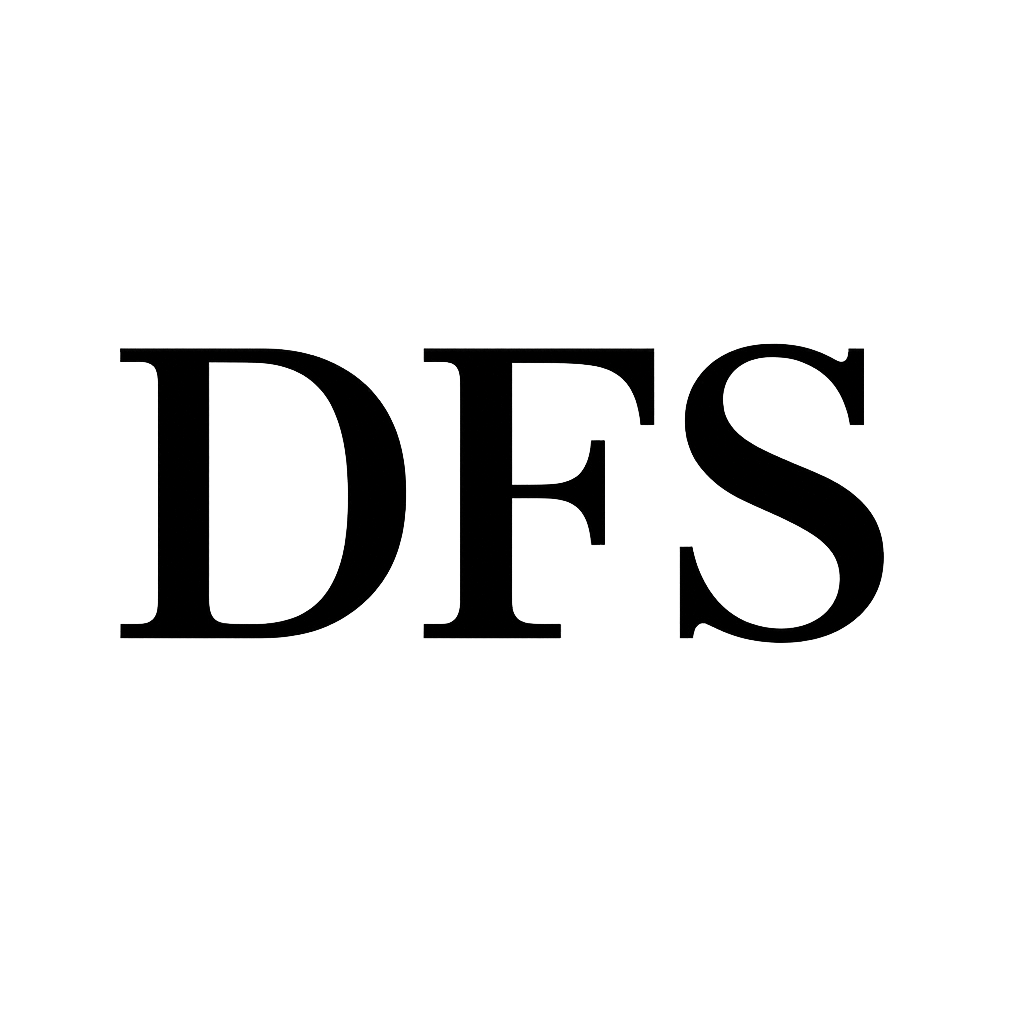 DFS only word in image