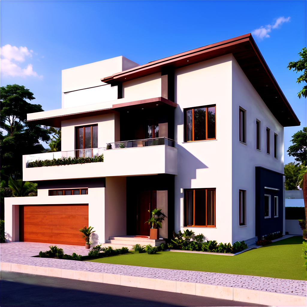 modern home in Bunglow Style