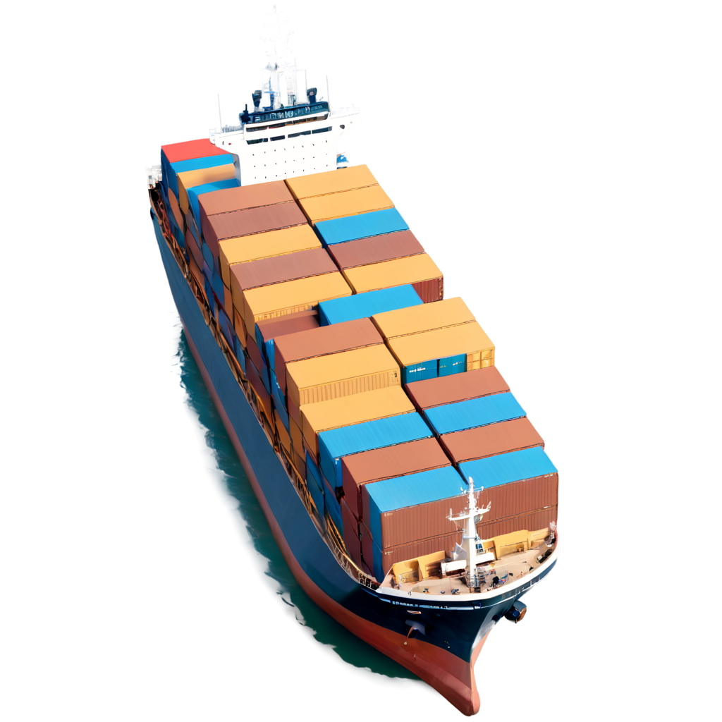 A ship full of cargo