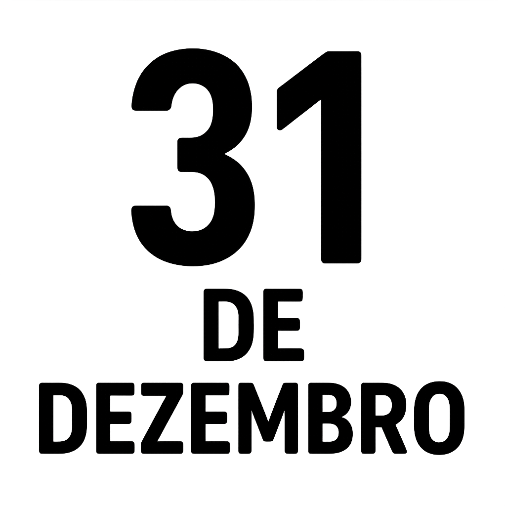 31 DE DEZEMBRO