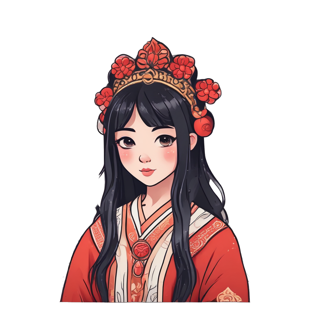 chinese new girl icon