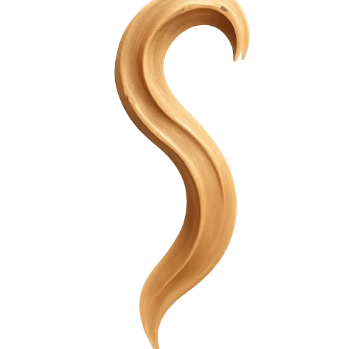 A realistic, smooth ribbon-like stroke of creamy peanut butter flowing gracefully in a thin, elegant curve, as if gently draped from above. The peanut butter should appear silky, creamy, and light, with subtle natural glossy highlights and soft texture details. The shape is long, fluid, and graceful, with gentle tapering edges that feel airy and refined rather than thick or heavy. Soft warm studio lighting to create a premium, cozy atmosphere. Include a soft, natural shadow beneath the peanut butter stroke from top to bottom to make it appear lightly resting on the label surface. No background, no container — transparent PNG. Centered composition, photorealistic detail, high-end artisanal food photography style.