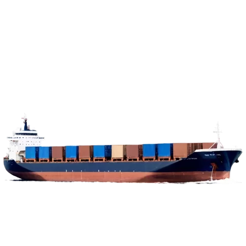 A ship full of cargo