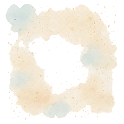 watercolor vintage splatter background, soft pastel blue beige and light brown watercolor stains and speckles, subtle paint splashes, gentle texture, light transparent pattern, cozy baby shower theme, warm soft tones, transparent background, high quality illustration}