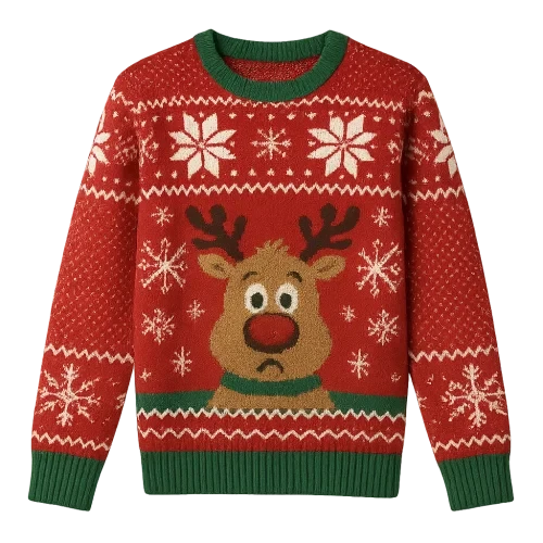 A PICTURE FOR A UGLY CHRISTAM SWEATER WITH RENDEAR