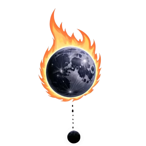 a  black moon in the fire