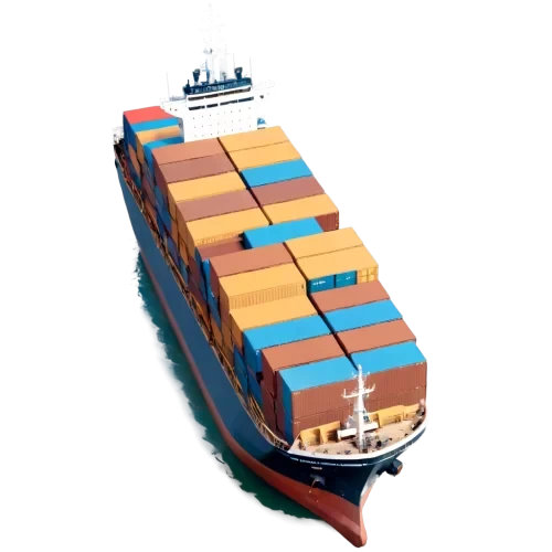 A ship full of cargo