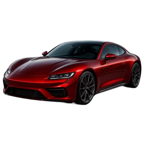 PROMPT: Ultra detailed cinematic car render, professional studio lighting, metallic reflections, glossy paint, hyperrealistic details, vivid colors, no background, no floor, no environment, isolated car only, full alpha transparency (true transparent PNG background, remove checkerboard pattern completely), clean edges, perfect cutout, sharp focus, 8K ultra-high-resolution, crisp details, centered composition, no logos or text, ultra-realistic high-quality render for printing and sublimation.  NEGATIVE PROMPT: background, floor, road, trailer, shadow, grid, checkerboard, squares, pattern, transparency texture, fake png, floor reflection, blur, low quality, lowres, pixelated, artifacts, noise, people, buildings, sky, scenery, extra wheels, text, logo, watermark, overexposed, underexposed, distorted, outline, compression, unrealistic, cartoon, sketch, painting, messy background