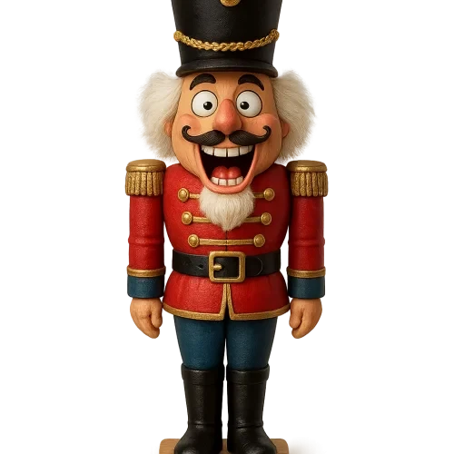 A NUTCRACKER FUNNY COMPLETE FIGUR
