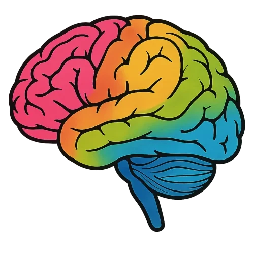 colourful brain
