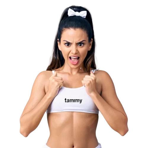 text "Tammy is smelly"