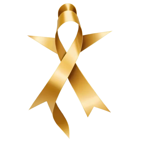 generate an image golden beautiful star left and right ribbon, image width 600px height 200px