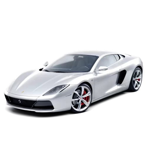 A Sleek Silver 3d Luxury Car