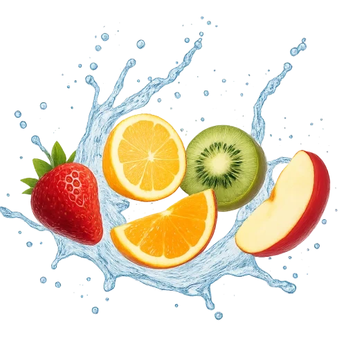 water spash for fruits