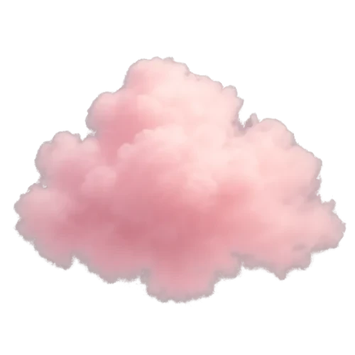 un nuage rose